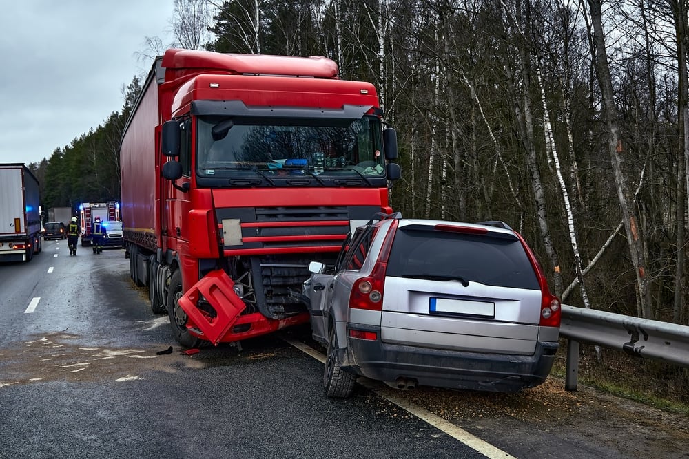Accidente de camión